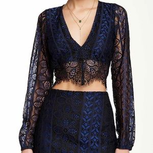 For Love & Lemons Lyla Crop Top